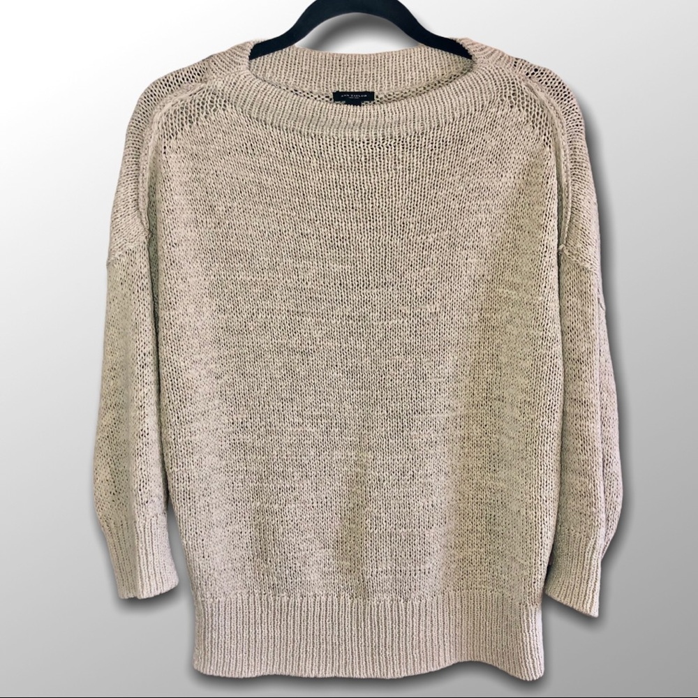 ANN TAYLOR | Boat Neck Sweater